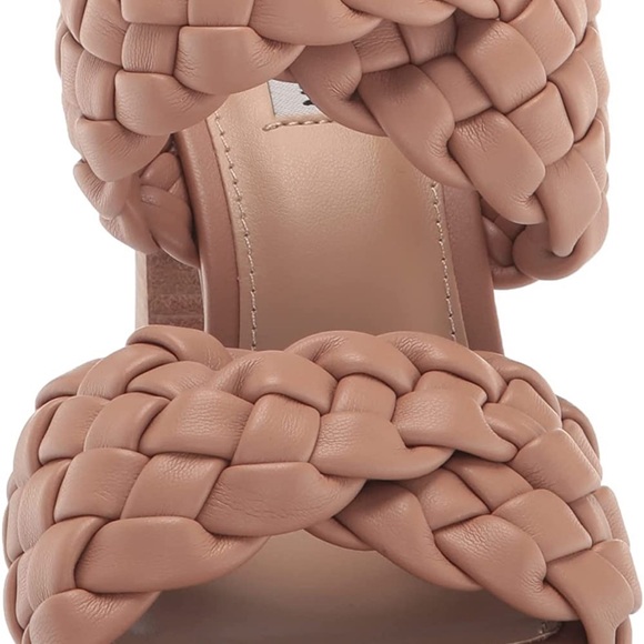 STEVE MADDEN Twisted Braided Heel Sandals - Picture 6 of 10
